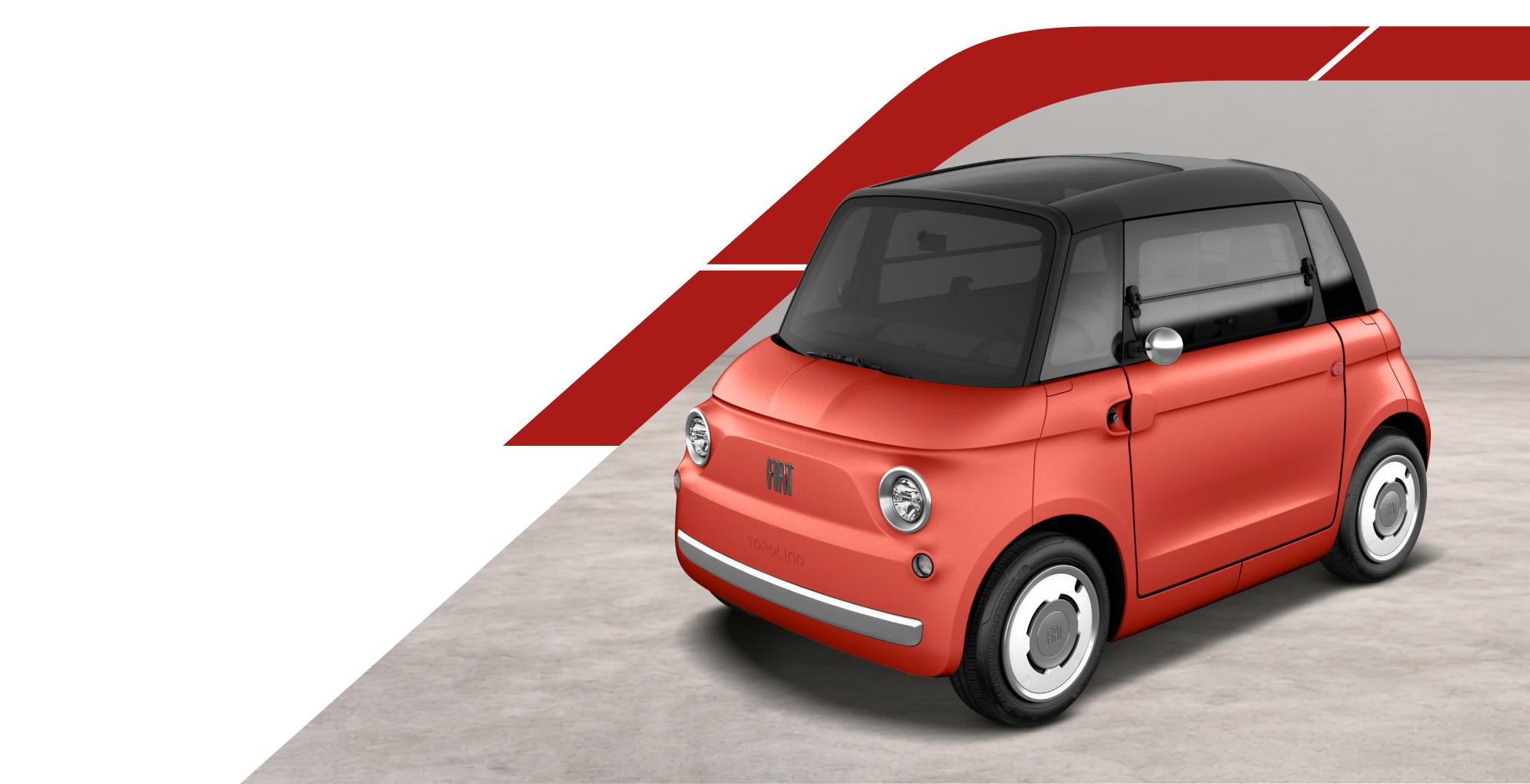 Fiat Topolino rossa Generali